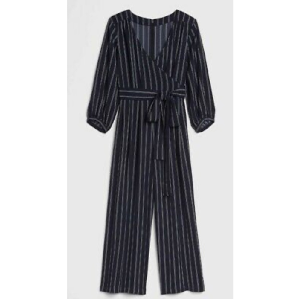 GAP Wide-Leg Wrap Jumpsuit (NWOT) - Picture 7 of 7